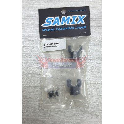 Samix Aluminum Hub Carriers 2 pcs 黑色 For Axial SCX10 SCX-6014BK